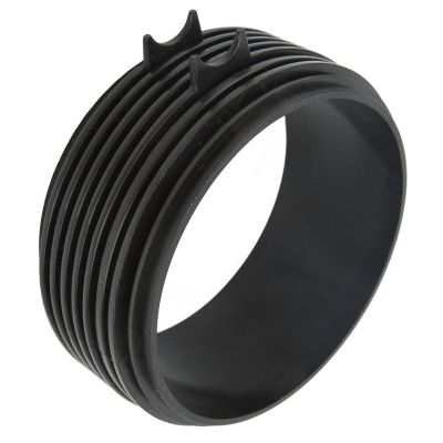 Motorboat Wear Ring, High Performance ABS Wear Ring Replacement, 267000617 267000813 Black Plastic Ring Compatible with Sea Doo ACE 900 TRIXX