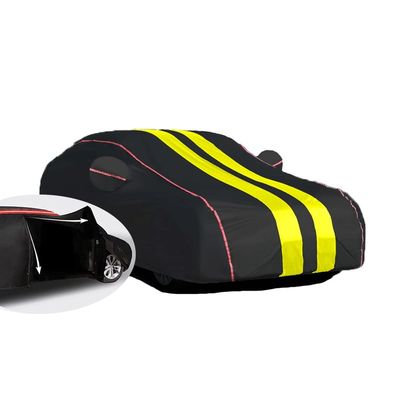 Car Cover Outdoor Waterproof, for Ferrari 488 GTB 488 Piloti 488 Pista, Car Cover Breathable Large, Car Cover Summer,Sun UV Resistent Dustproof Custom,Oxford with Zipper ( Color : A2 , Size : WITH COT