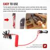 FSFY Kill Switch Key Lanyard, Boat Kill Switch Key Set For Johnson, For Evinrude, For, For Yamaha, For Suzuki, For Tohatsu, 2PC view 4
