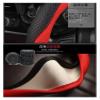 FUERU Car Steering Wheel Cover Set Car Steering Wheel Cover Four Seasons Leather Breathable Moisture Drainage Car Interior (Color : 6#) view 3