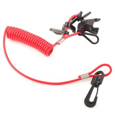 LIRU Kill Switch Key Lanyard, Boat Kill Switch Key Set for Johnson, for Evinrude, For, for Yamaha, for Suzuki, For Tohatsu, 1PC