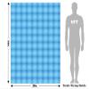 Rwraps Circuit Board Technology Perfect Blue Matte Vinyl Film Wrap 59in x 3ft Vinyl Vehicle Car Film Sheet Roll view 3