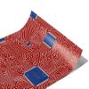 Rwraps Circuit Board Technology Hot Chips Gloss Vinyl Film Wrap 59in x 2ft Vinyl Vehicle Car Film Sheet Roll view 1