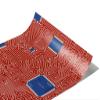 Rwraps Circuit Board Technology Hot Chips Gloss Vinyl Film Wrap 59in x 2ft Vinyl Vehicle Car Film Sheet Roll view 2