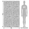 Rwraps Circuit Board Technology Grey Love Gloss Vinyl Film Wrap 59in x 11ft view 3