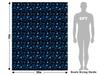 Rwraps Classic Floral Indigo Holly Gloss Vinyl Film Wrap 59in x 11ft Vinyl view 3