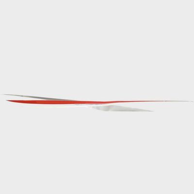 Boat Graphic Decal 185060 | 110 3/4 x 6 3/4 Inch Red Gray