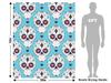 Rwraps Day of The Dead Familial Love Matte Vinyl Film Wrap 59in x 21ft Vinyl Vehicle Car Film Sheet Roll view 3