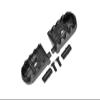 GPM Upgrades Aluminum 7075-T6 Motorcycle Foot Pegs Set For 1/4 Promoto MX Motorcycle RTR FXRLOS06000/1/4 Promoto MX Motorcycle RTR FXRLOS06002 RC Car (Black) view 1