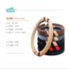 FUERU Car Steering Wheel Cover Set Car Steering Wheel Cover Winter Warm Short Plush Fashion Atmosphere Car Interior Accessories (Color : 4#) view 2