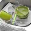 Healeved 12pcs Glass Cup Cleaning Brush Multi-Functional Household Cleaners for Bottles Tumblers Glasses Gentle Durable and Space-Saving Cleaning view 3