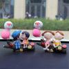 Couple Cute Ornaments for Car, Cute Couple Car Interior Ornament, Car Decoration Cute Cartoon Couples Action, Cartoon Car Dashboard Decorations (1 Pair+Balloon 01) view 2