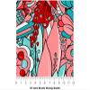 Rwraps Geometric Floral The Fever Matte Vinyl Film Wrap 59in x 25ft Vinyl Vehicle Car Film Sheet Roll view 4
