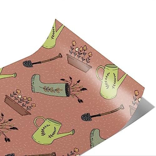 Rwraps Gardening Maroon Gear Gloss Vinyl Film Wrap 59in x 28ft Vinyl Vehicle Car Film Sheet Roll