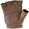 River Road Buster Mens Vintage Leather Motorcycle Fingerless Gloves Brown XXL view 2