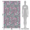 Rwraps Geometric Floral Busy Bushroot Matte Vinyl Film Wrap 59in x 14ft view 3