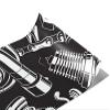 Rwraps Gearhead Black Motor Matte Vinyl Film Wrap 59in x 20ft Vinyl Vehicle Car Film Sheet Roll view 1