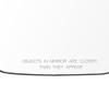 SCITOO Side View Mirror Glass Passenger Right Side Mirror Glass Fit For 2011-2014 For Toyota Sienna Non-heated Chrome Replacement Exterior Mirror Glass view 4