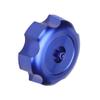 Riloer CNC Aluminum Gas Fuel Tank Cap with Vent Breather Tube, 40mm/1.57in Gas Fuel Tank Cap, Petrol Diesel Cover, Fit for 50cc 70cc 90cc 110cc 125cc Coolster, Black view 2