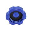 Riloer CNC Aluminum Gas Fuel Tank Cap with Vent Breather Tube, 40mm/1.57in Gas Fuel Tank Cap, Petrol Diesel Cover, Fit for 50cc 70cc 90cc 110cc 125cc Coolster, Black view 3