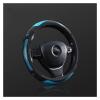 FUERU Car Steering Wheel Cover Set Car Steering Wheel Cover Comfortable Leather Soft and Breathable Car Interior Gift (Color : 3#) view 1
