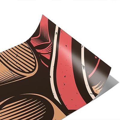 Rwraps Graffiti Exit Music Gloss Vinyl Film Wrap 59in x 20ft Vinyl Vehicle Car Film Sheet Roll
