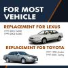 PM Auto Front Right Lower Control Arm Compatible With 1999-2003 Lexus Rx300 Kit Contains Bushing view 2