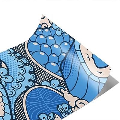 Rwraps Japanese Ocean Bounty Gloss Vinyl Film Wrap 59in x 11ft Vinyl