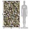 Rwraps Green Camouflage Moss DPM Matte Vinyl Film Wrap 59in x 17ft Vinyl Vehicle Car Film Sheet Roll view 3