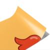Rwraps Japanese Hotdog Octopi Gloss Vinyl Film Wrap 59in x 2ft Vinyl Vehicle Car Film Sheet Roll view 2