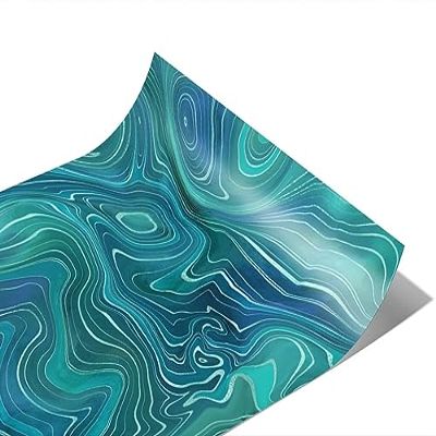 Rwraps Lapis Lazuli Gemstone Poseidons Pleasure Gloss Vinyl Film Wrap 59in