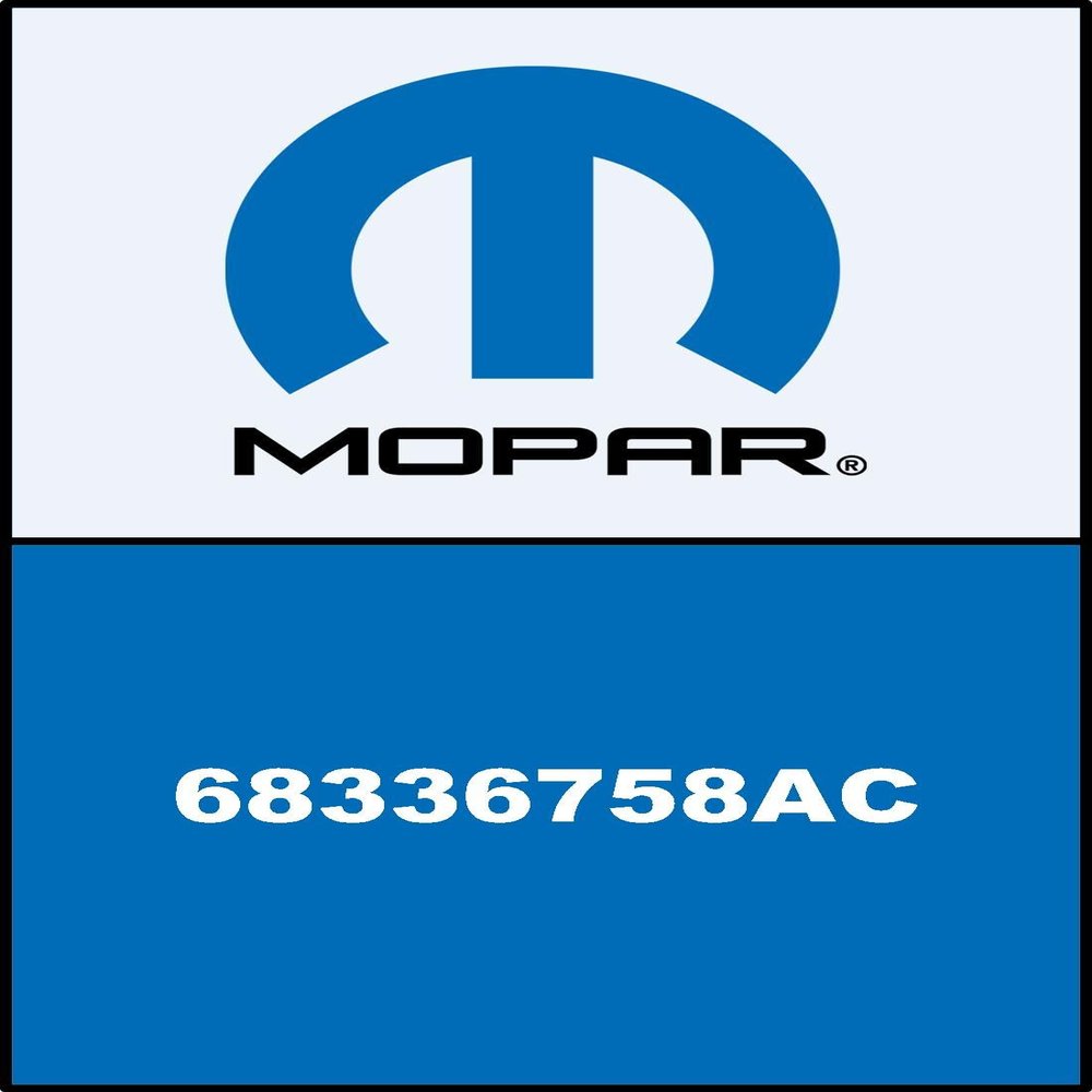 Mopar 68336758AC PLUG DASH PANEL