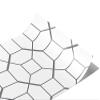 Rwraps Monochrome Mosaic Bathroom Flooring Gloss Vinyl Film Wrap 59in x 21ft Vinyl Vehicle Car Film Sheet Roll view 1
