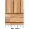 Rwraps Mosaic Parquet Oak Matte Vinyl Film Wrap 59in x 28ft Vinyl Vehicle Car Film Sheet Roll view 4