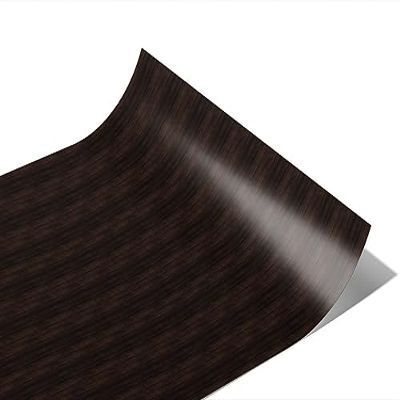 Rwraps Natural Vertical Wood Plank Jacobean Matte Vinyl Film Wrap 59in x 30ft Vinyl Vehicle Car Film Sheet Roll