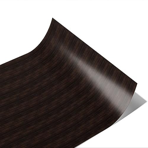 Rwraps Natural Vertical Wood Plank Jacobean Matte Vinyl Film Wrap 59in x 30ft Vinyl Vehicle Car Film Sheet Roll