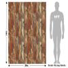 Rwraps Natural Vertical Wood Plank Distressed Cognac Gloss Vinyl Film Wrap 59in x 17ft Vinyl Vehicle Car Film Sheet Roll view 3