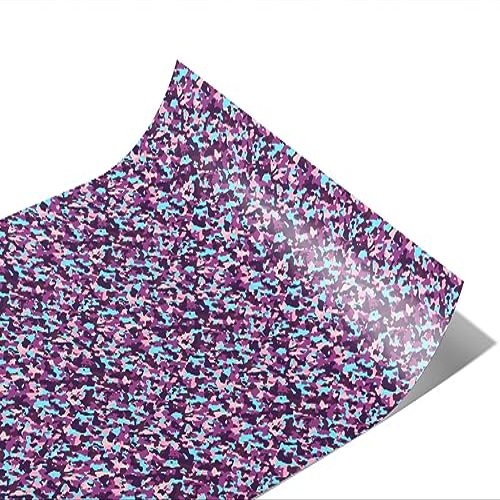 Rwraps Neon Camouflage Explosive Party Matte Vinyl Film Wrap 59in x 25ft Vinyl Vehicle Car Film Sheet Roll