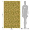 Rwraps Orange Pixel Raw Sewage Gloss Vinyl Film Wrap 59in x 20ft Vinyl Vehicle Car Film Sheet Roll view 3