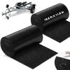 Tinideya 2 Pcs Black Marine Grade Carpet for Boat Trailers, 19.6 ft x 11.8 Inches Waterproof Non-Slip Durable Trailer Bunk Pads for Pontoon & Outdoor view 1