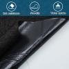 Tinideya 2 Pcs Black Marine Grade Carpet for Boat Trailers, 19.6 ft x 11.8 Inches Waterproof Non-Slip Durable Trailer Bunk Pads for Pontoon & Outdoor view 3