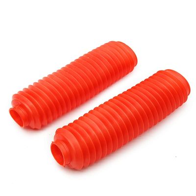DEUSES Motorcycle Front Fork Shock Absorber Cover Protector Sleeve for Suzuki DR200 for Yamaha XT225 XG250 for Kawasaki KL250 for H-on-da AX-1/250 (Color : Rosa)