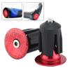 Tissting Bar End Plugs Caps, Aluminum Alloy Bike Bar Ends Plug for 15.9-21.4mm Bicycle Handlebars - Adjustable Expansion Locking Grips for BMX MTB Road Bicycles, Handlebar End Caps(Red) view 4