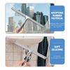 2pcs Replacement Window Wiper Strips for Easy Installation Practical Glass Cleaning Tool Compatible Home Use and Car Windshield Cleaning view 2