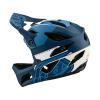 Troy Lee Designs Stage Adult Mountain Bike Downhill Enduro Helmet W/MIPS, Vector, Blue, Medium/Large view 2