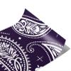 Rwraps Paisley Navy Blues Gloss Vinyl Film Wrap 59in x 28ft Vinyl Vehicle Car Film Sheet Roll view 2