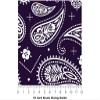 Rwraps Paisley Navy Blues Gloss Vinyl Film Wrap 59in x 28ft Vinyl Vehicle Car Film Sheet Roll view 4