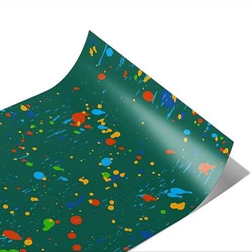 Rwraps Paint Splatter Capturing Moods Matte Vinyl Film Wrap 59in x 25ft Vinyl Vehicle Car Film Sheet Roll