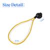zipelo Hat Mounts for Car, Cowboy Hat Holder Rack with Suction Cup and Handmade Rope, Car Accessories, Universal Cowboy Hat Hanger for SUV Truck Vehicle Home, Keeps Your Hat On The Dash (Yellow) view 2