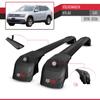 ACPA AUTO Compatible with Volkswagen Atlas (CA1) 2018-2025 ACE-2 Car Roof Rack Cross Bar Black Aluminium 2 Bars view 3